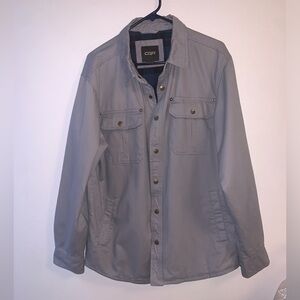 CQR Jacket Flannel Lined Size Large
